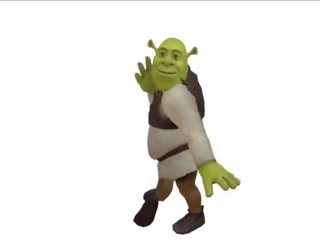 Shrek tidak yang menggoda persendirian menunjukkan.