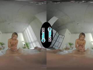 WETVR Asian Massage bitch has Special Milking Skills VR