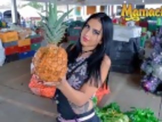 MamacitaZ - swell great Tattooed Latina Fucked Hard For The First Time On CAM