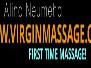 Provocative Alina First Time Massage