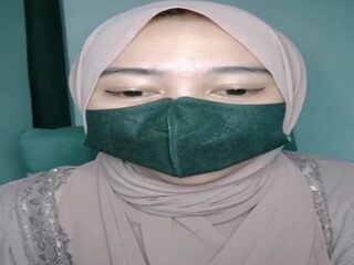 Hijab remaja try dubur melancap feat. rends14