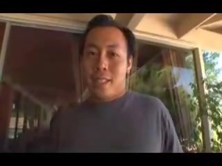 Asian gets sweaty from the kitchen dirty video