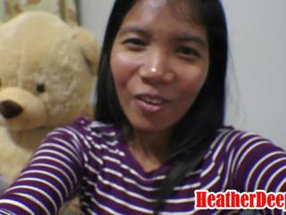 10 settimane incinta tailandese giovanissima erica profondo dà pompino