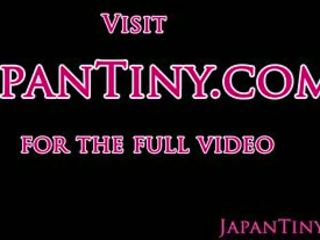 Smulkutė krūtinga japoniškas iori kanata facialized