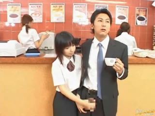 18-year-old Japanese boy has the power over his best friend`s mom 
