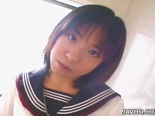 JAVHQ: grand Japanese school girl's first time.