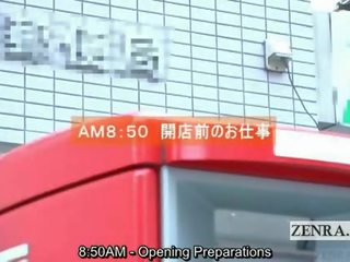 Subtitriem krūtainas japānieši amats birojs reception handjob